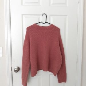Chunky knit sweater